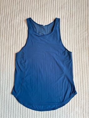 Blue Lululemon Athletic Tank Top